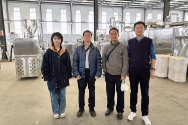 Photo with our customer