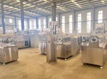 Extrudeuse en production