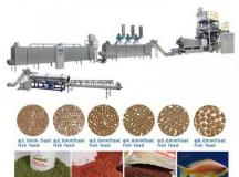 Ligne de machines d'alimentation pour poissons